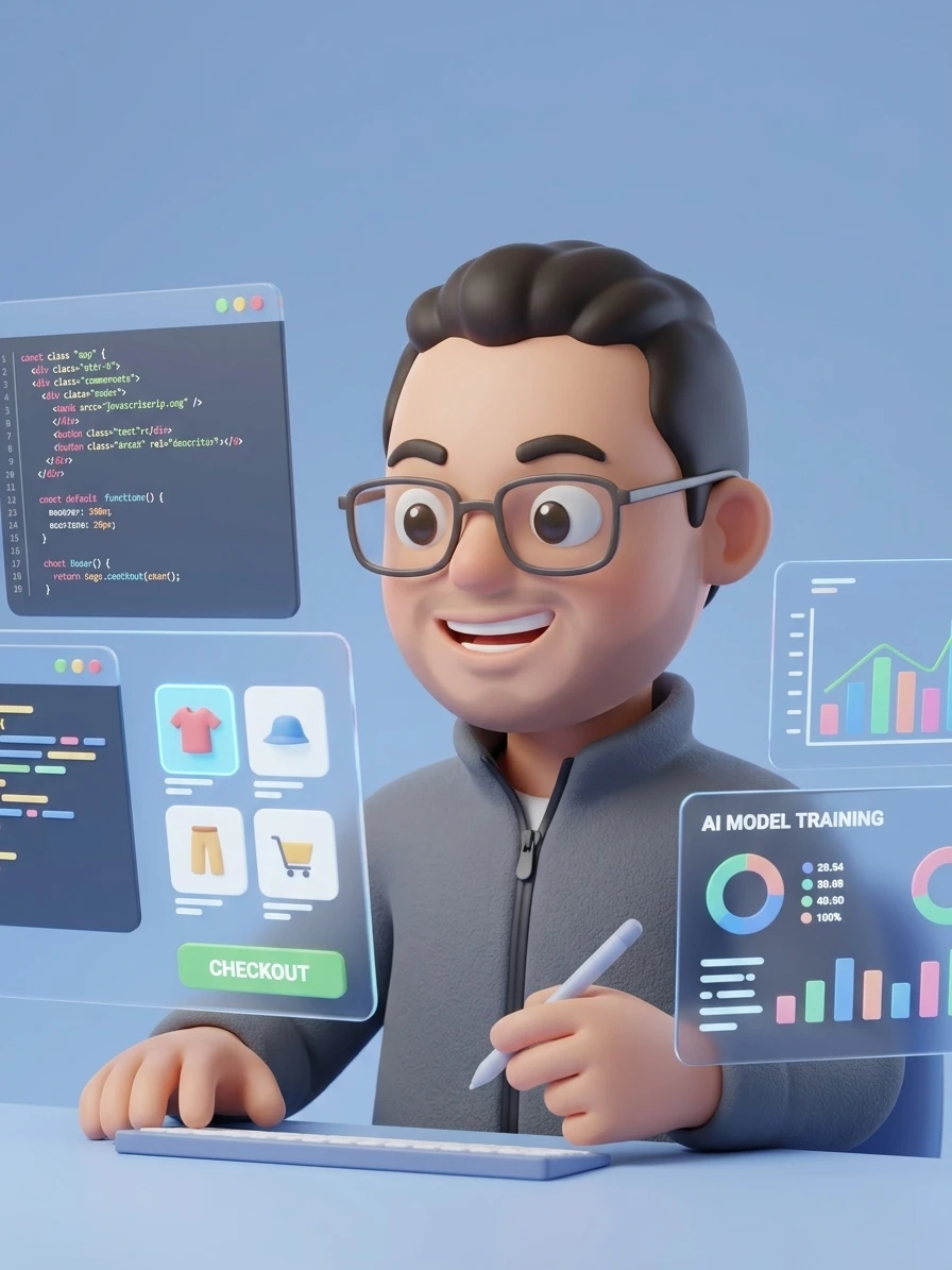 Mina Nagib as a Developer, decorative image